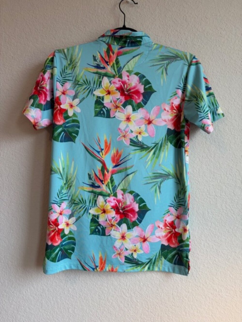 Bad Birdie Women's Tropical Short Sleeve Golf Polo Size Large Outdoors PGA Tour - Picture 3 of 10